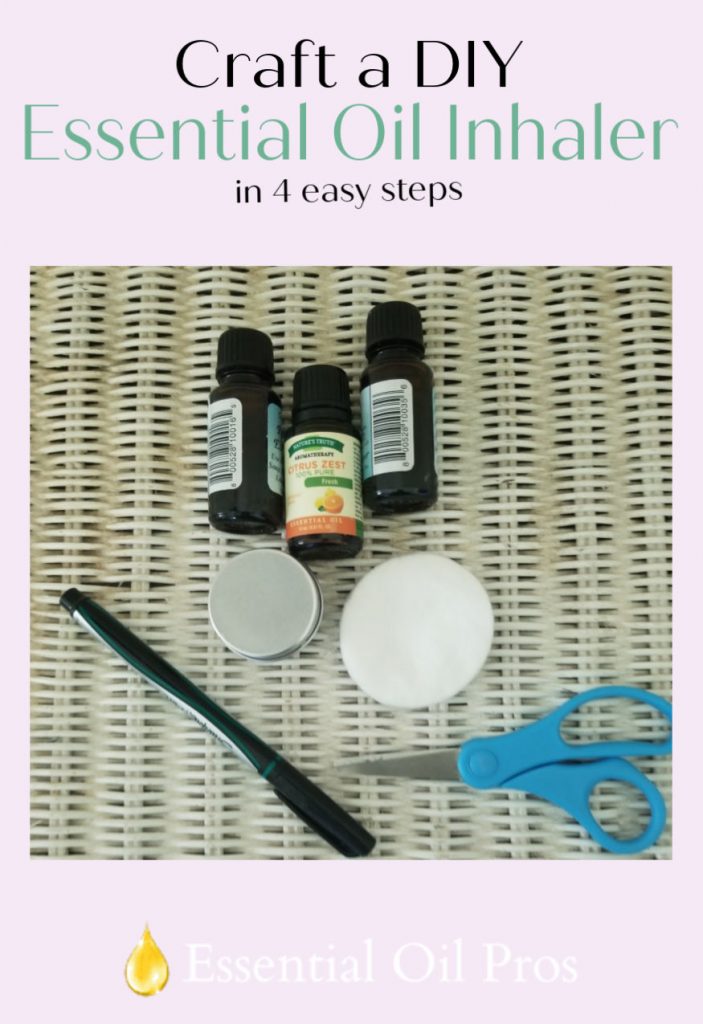 DIY essential oil inhaler