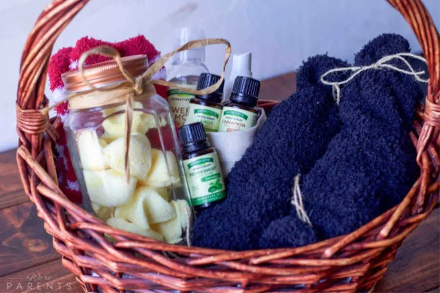 essential oil gift basket