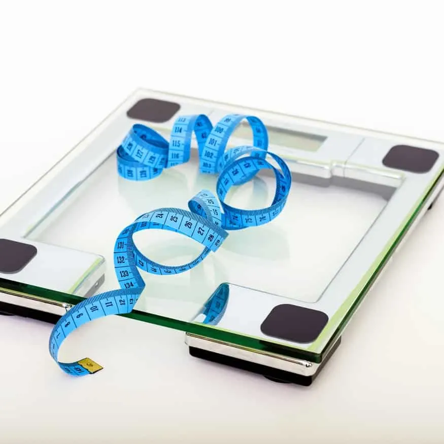 scale and weight gain